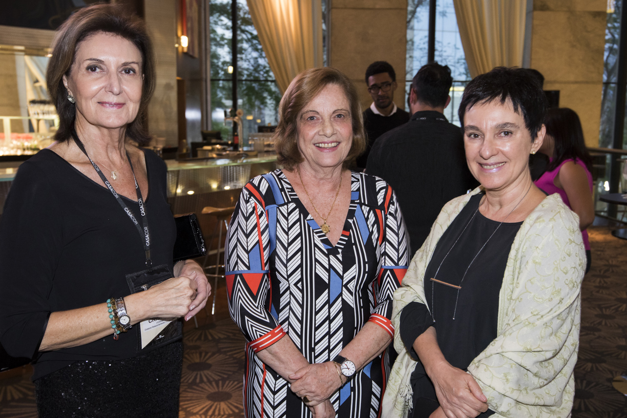 Cris Ferraz, Luisinha Brandão e Livia Pedreira