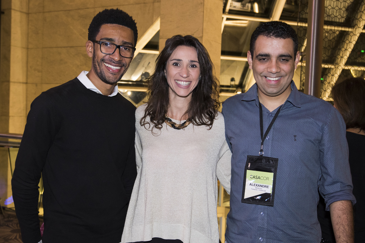 Victor Santo, Graziela De Caroli e Alexandre Menezes