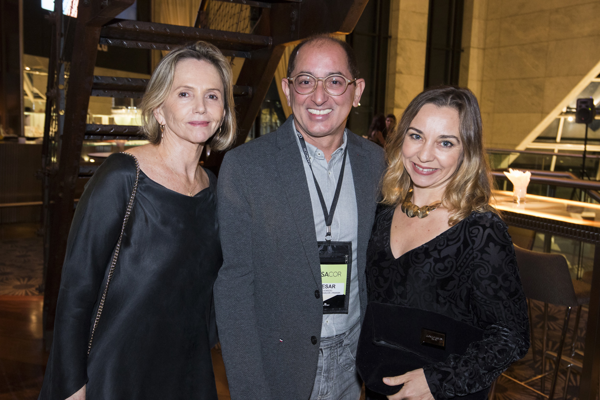 Sheila Podestá, Cesar Revorêdo e Marcia Carini