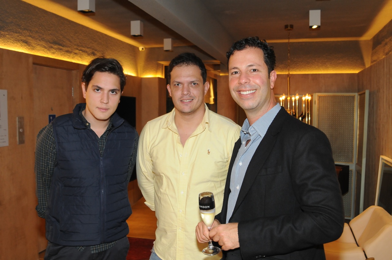 PAULO AZEVEDO, GUSTAVO PASCHOALIM E MARCOS SANCOVSKY