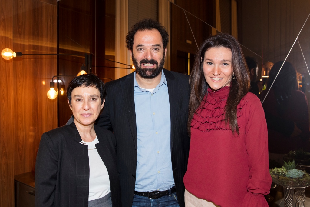 Livia Pedreira, Rui Dzialoschinsky e Patricia Pasquini