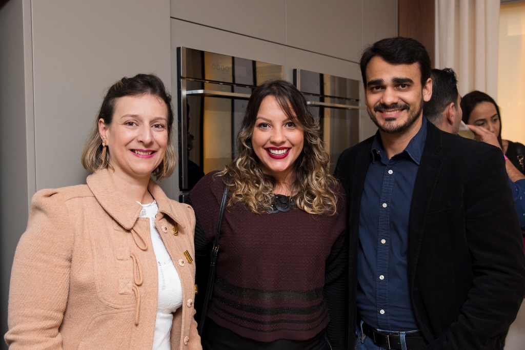 Viviane Mussato, Alessandra Spadaro e Matheus Menezes