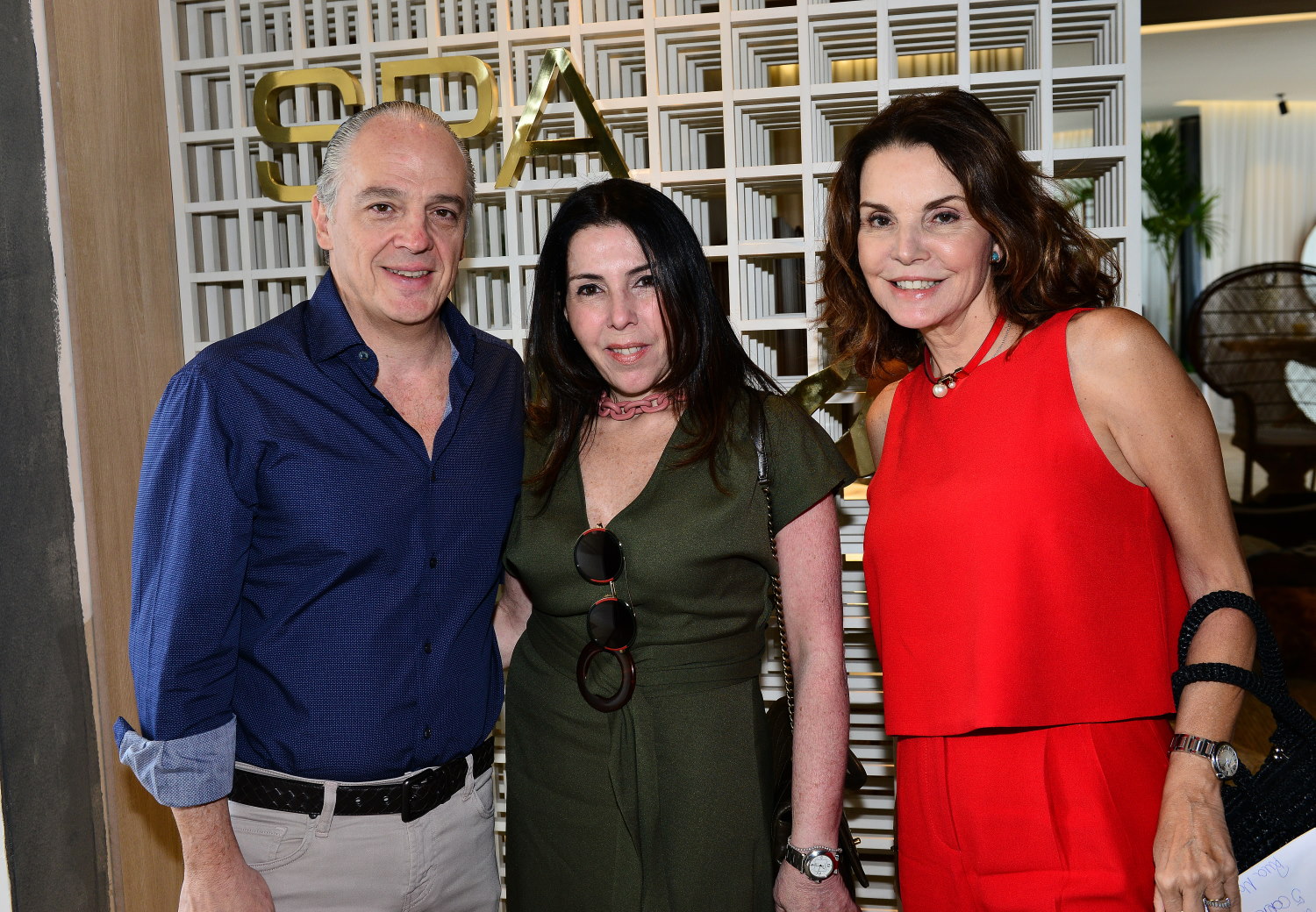 Raul Penteado, Paola Ribeiro e Patrícia Mayer