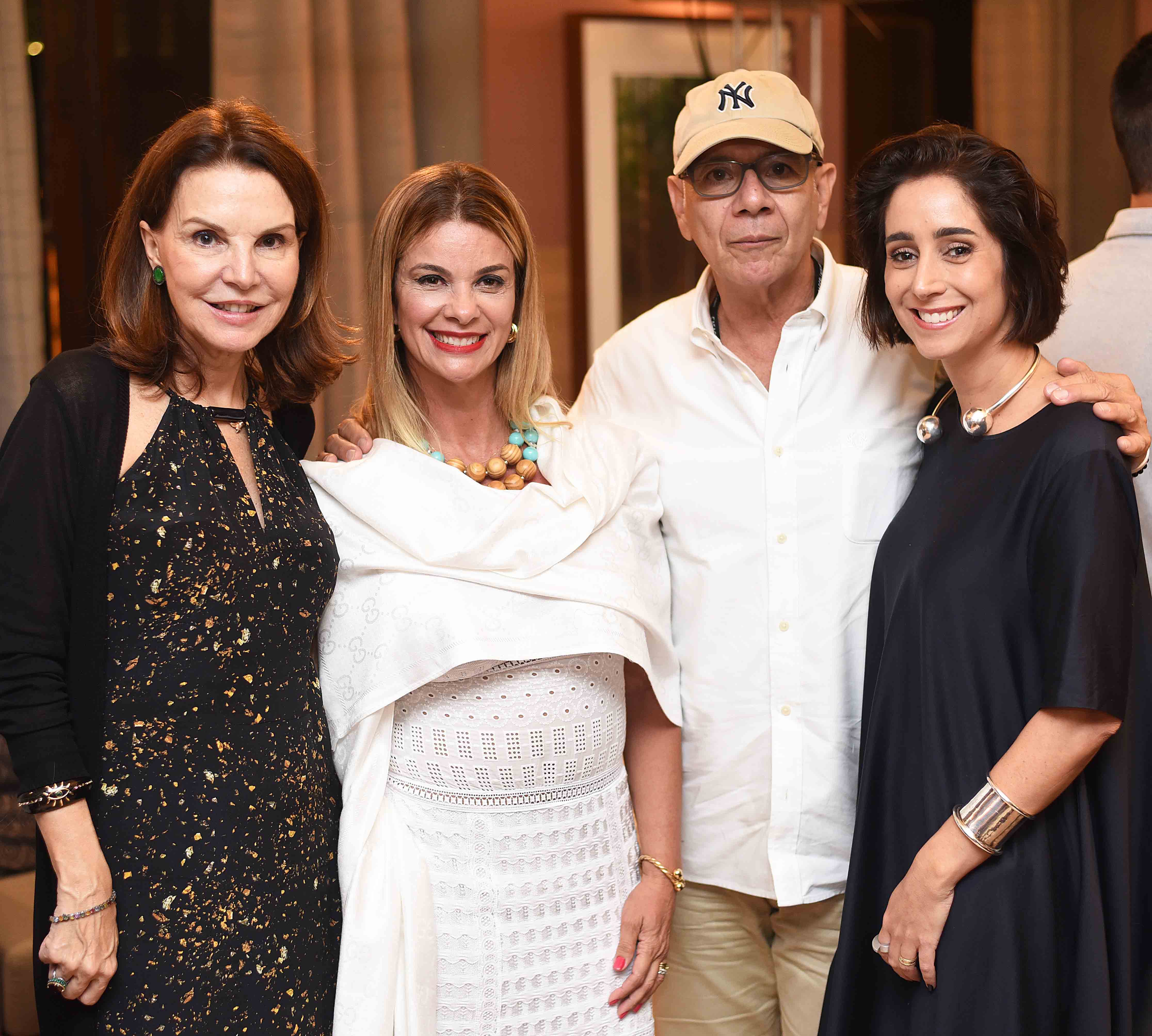 Patricia Mayer, Carla Pimentel, Caco Borges e Antonia Leite Barbosa