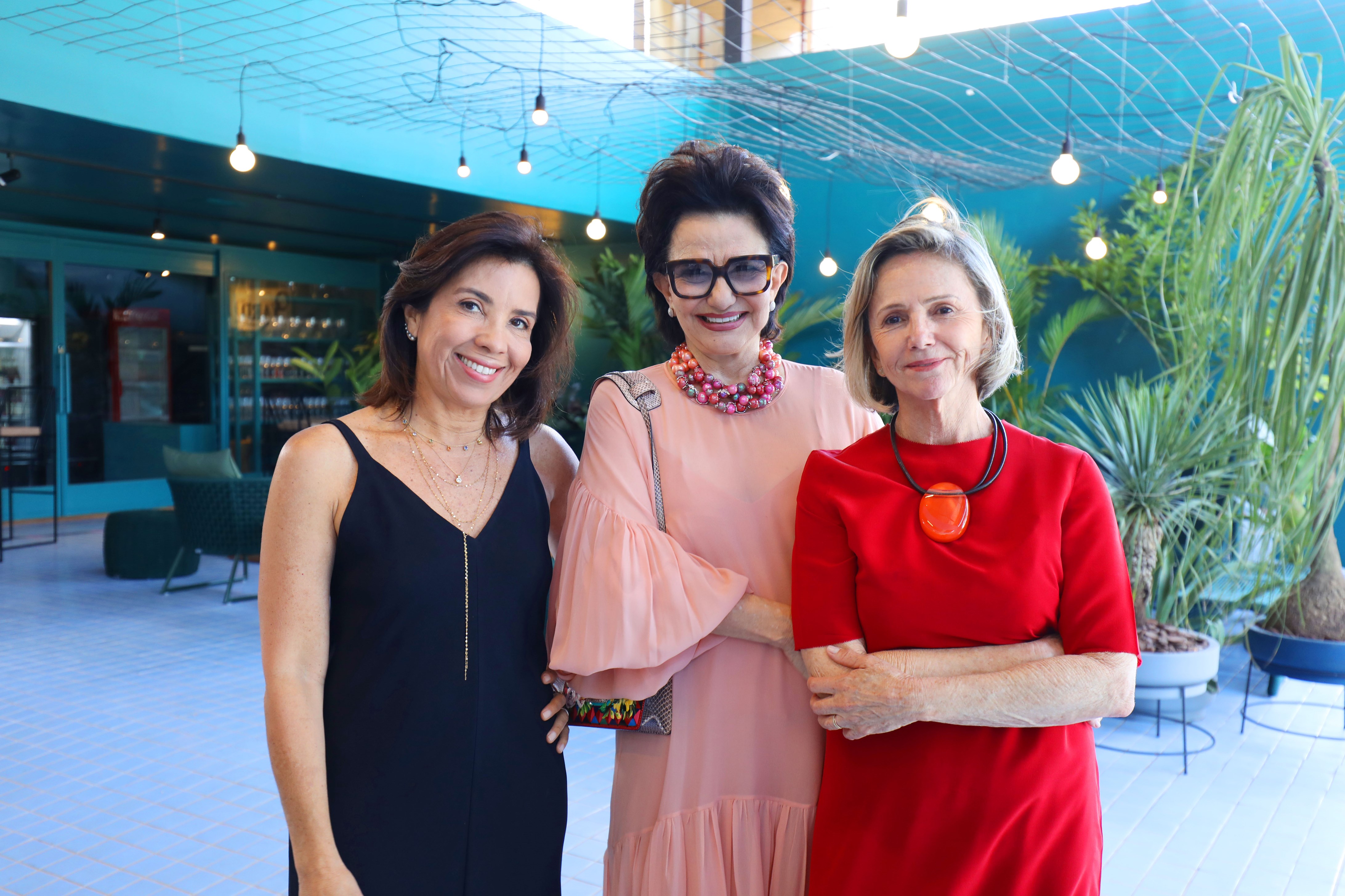 Eliane Martins, Moema Leão e Sheila Podestá.