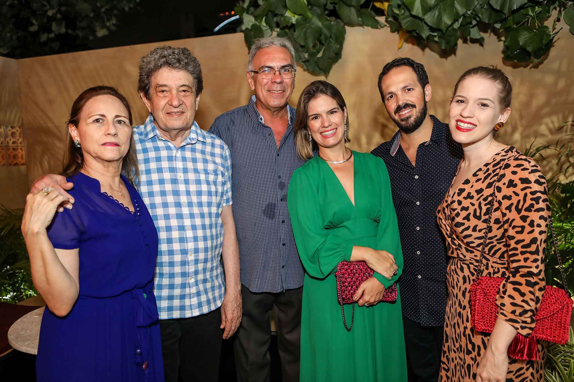 Silvia Parente, Fausto Nilo, Esdras Guimaraes, Elisa Parente, Pedro Esdras e Marina Parente