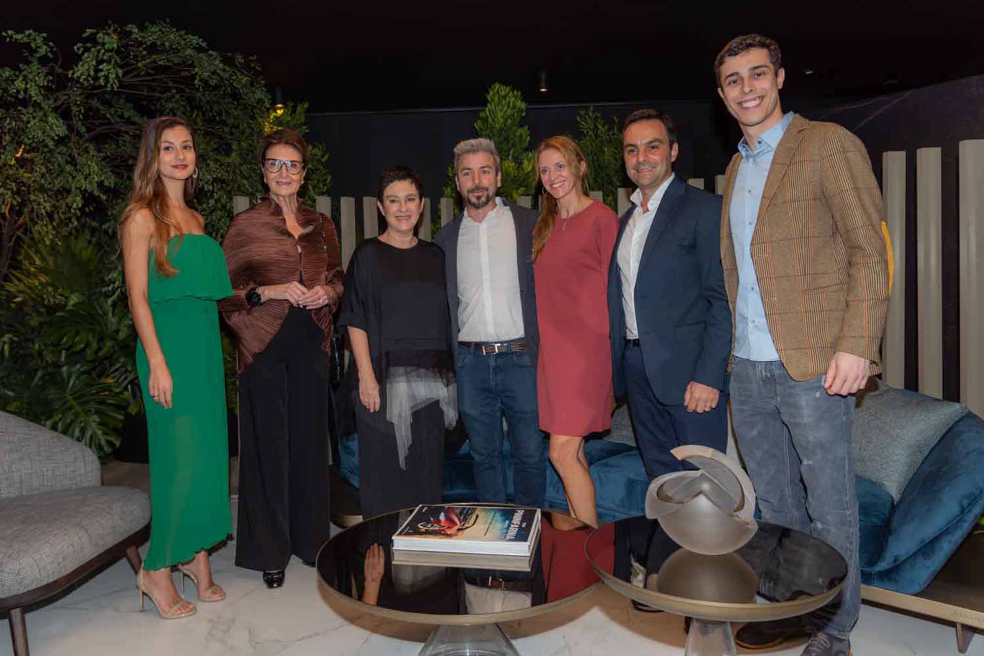 Andrea Marin, Cristina Ferraz, Livia Pedreira, Paolo Trevisan, Simona Trevisan, Lucio Grimaldi e Gilberto Baroni.