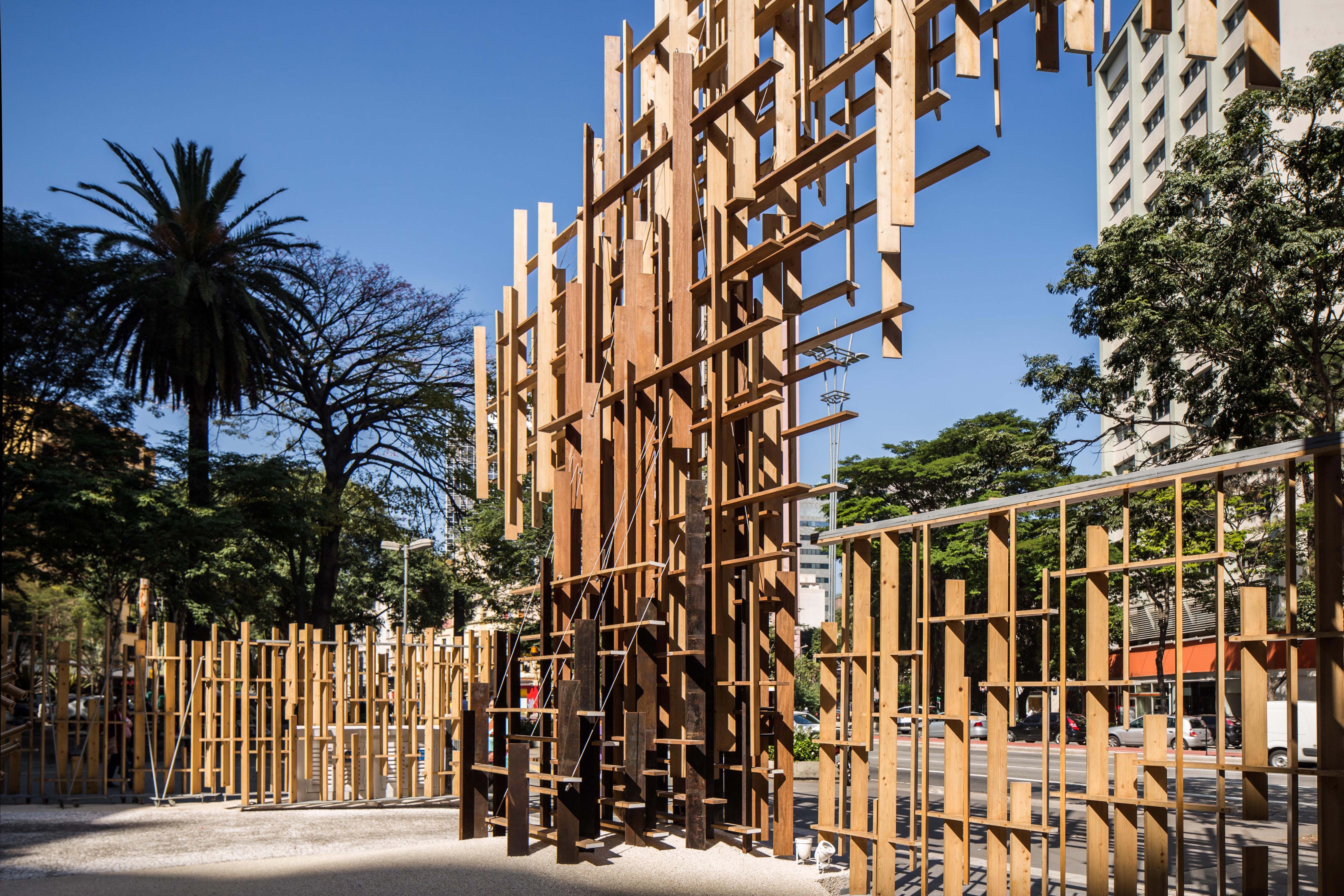 Japan House, de Kengo Kuma e FGMF, em São Paulo.