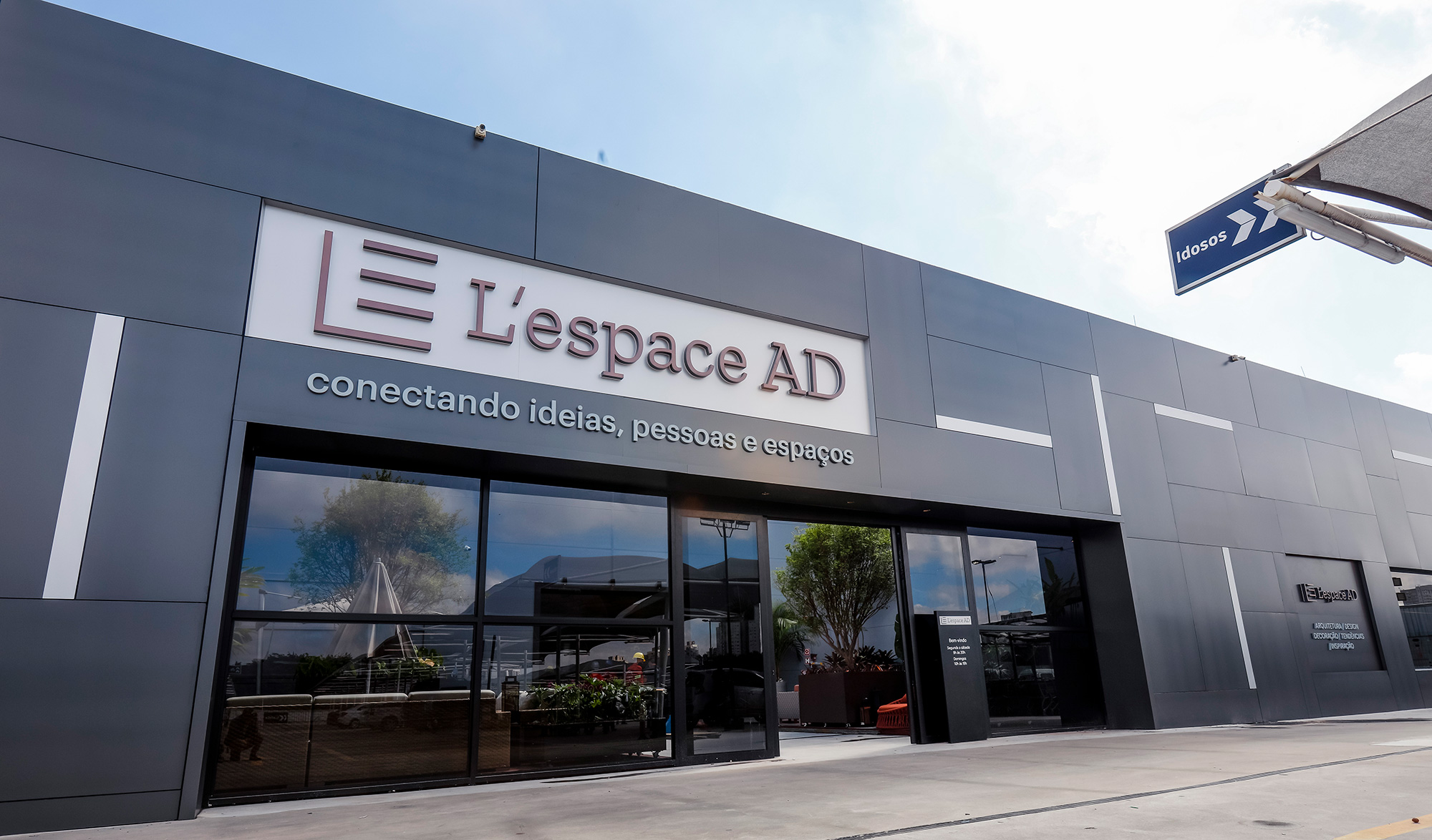 L'espace AD leroy merlin loja showroom construção design decoração