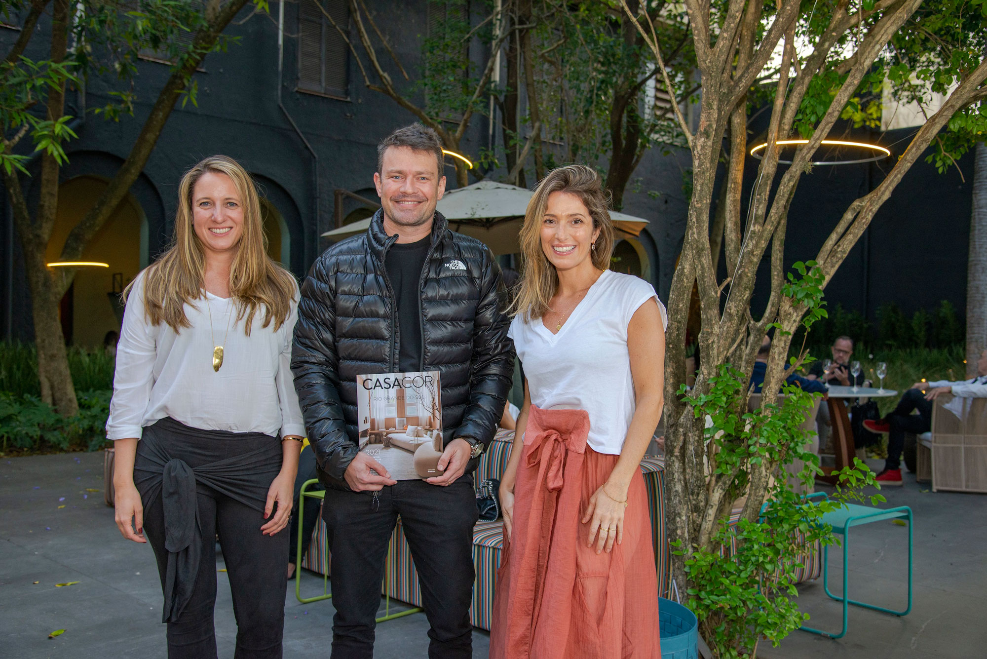 Luciana Só Consiglio, Fernando Ghiggi e Renata Troggian.