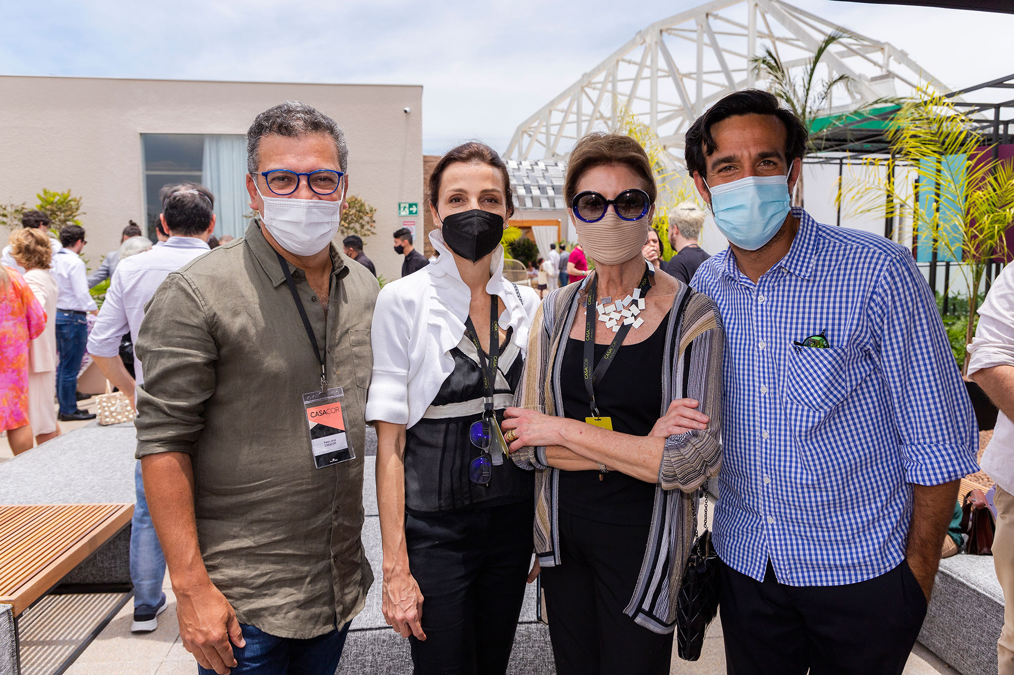 Pedro Ariel Santana, Cristina Bava, Cristina Ferraz e Benjamin Ramalho.