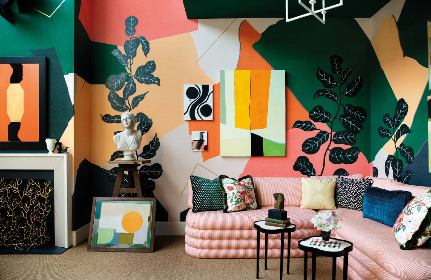 dopamine color, tendência de decoração, ambientes coloridos