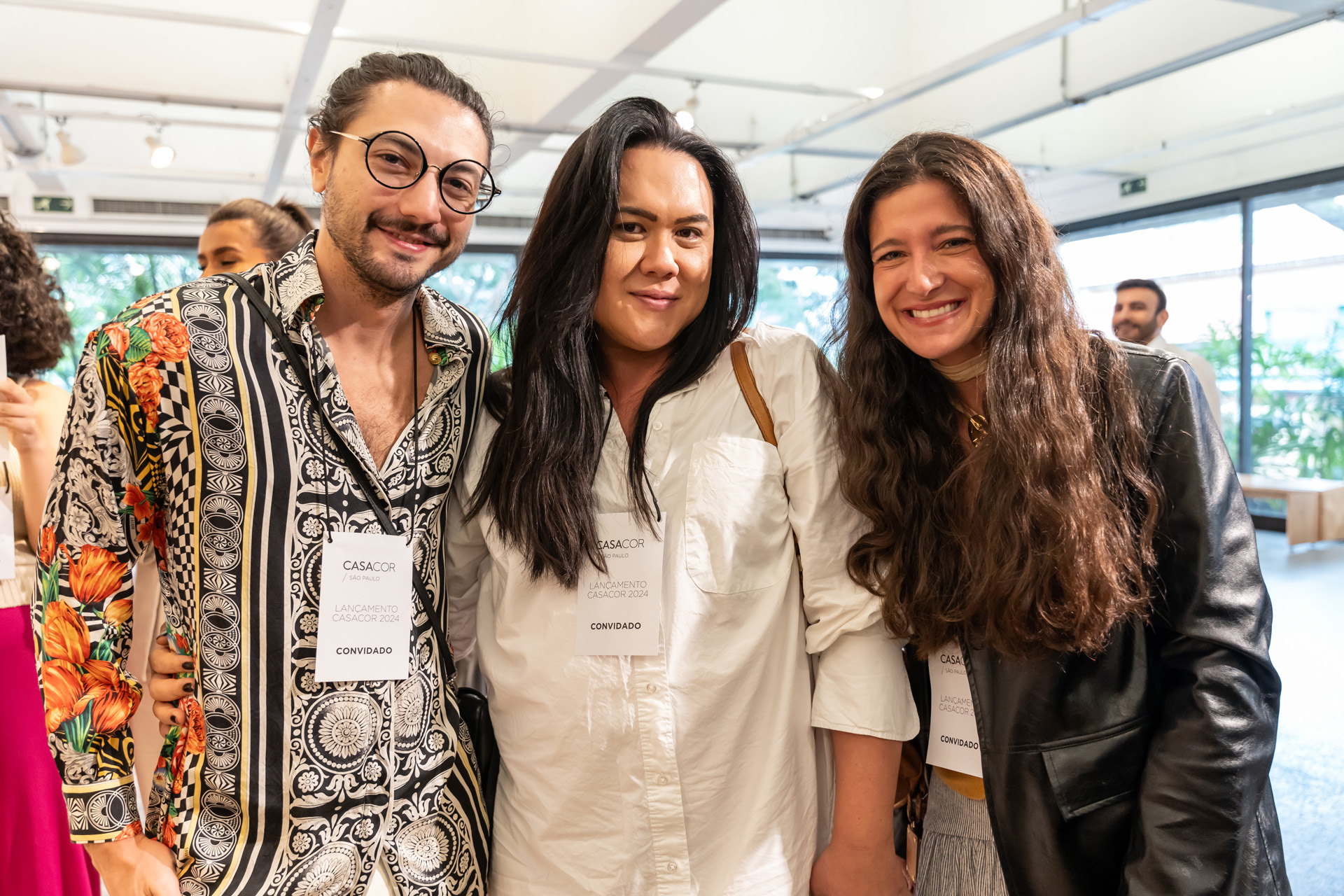 Pedro Luiz de Marqui, Karol Suguikawa e Anna Rafaela Torino